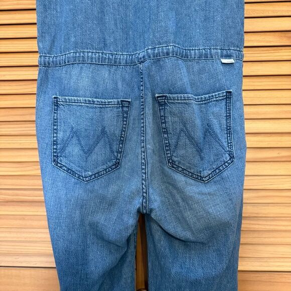 MOTHER Denim short sleeve Jumpsuit size small - Picture 9 of 9